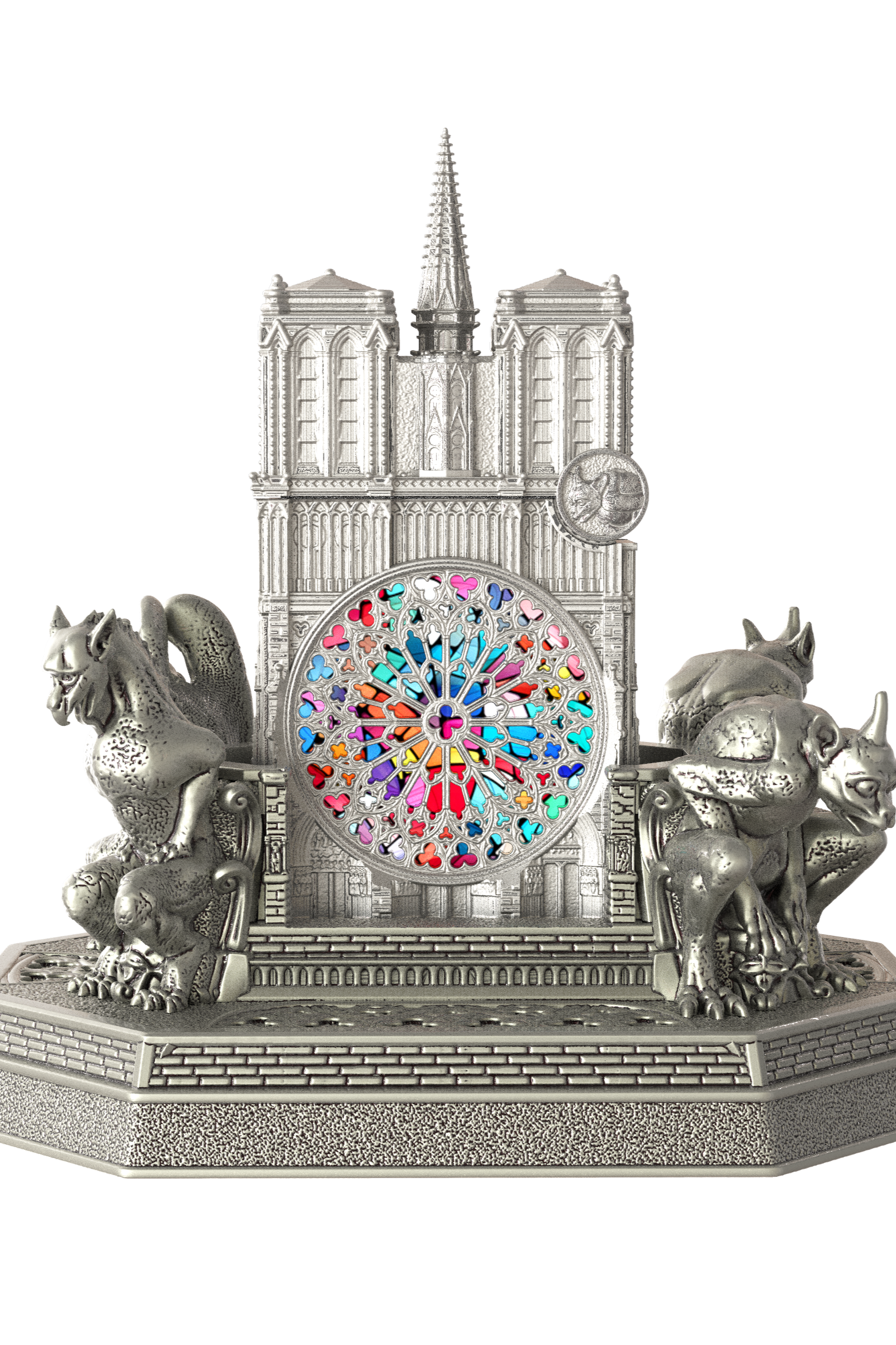 NOTRE DAME C23007 Notre Dame de Paris Luxury Lighter - ST. Dupont Paris | CSC Cigars