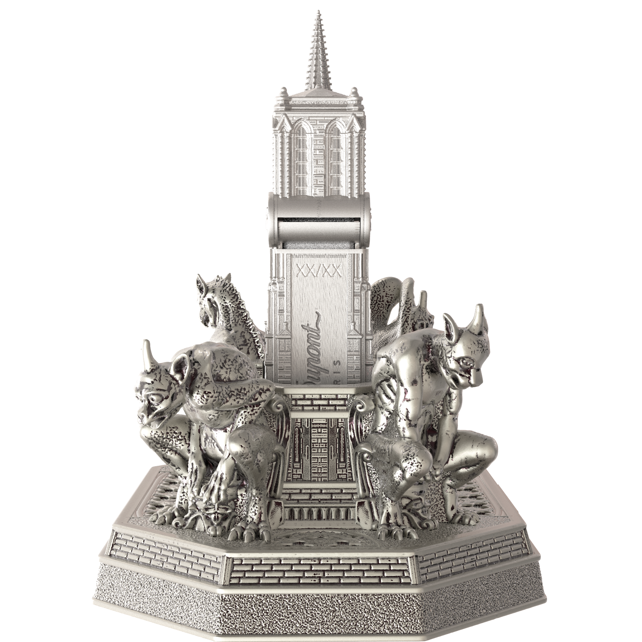 NOTRE DAME C23007 Notre Dame de Paris Luxury Lighter - ST. Dupont Paris | CSC Cigars