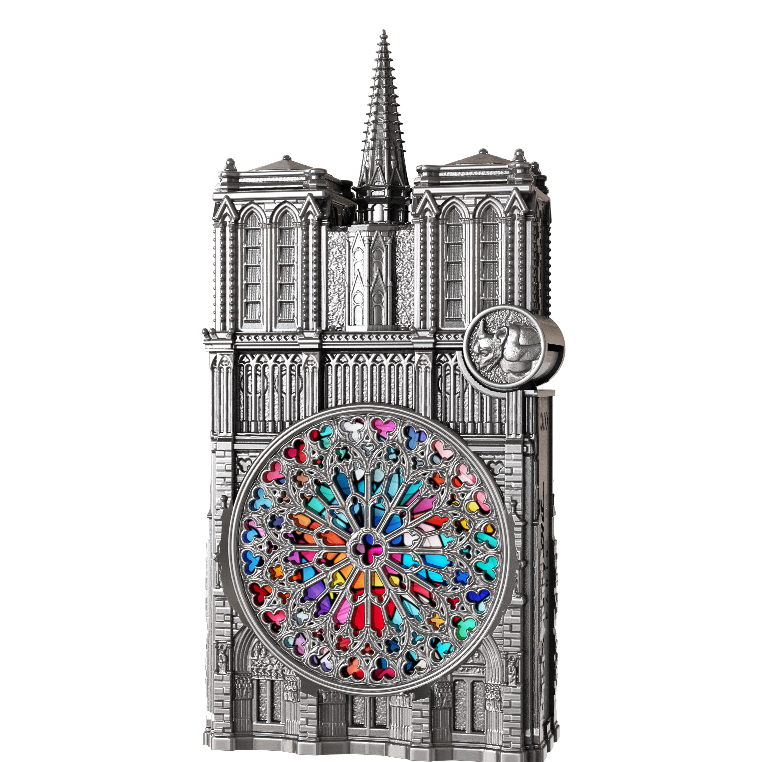 NOTRE DAME C23007 Notre Dame de Paris Luxury Lighter - ST. Dupont Paris | CSC Cigars