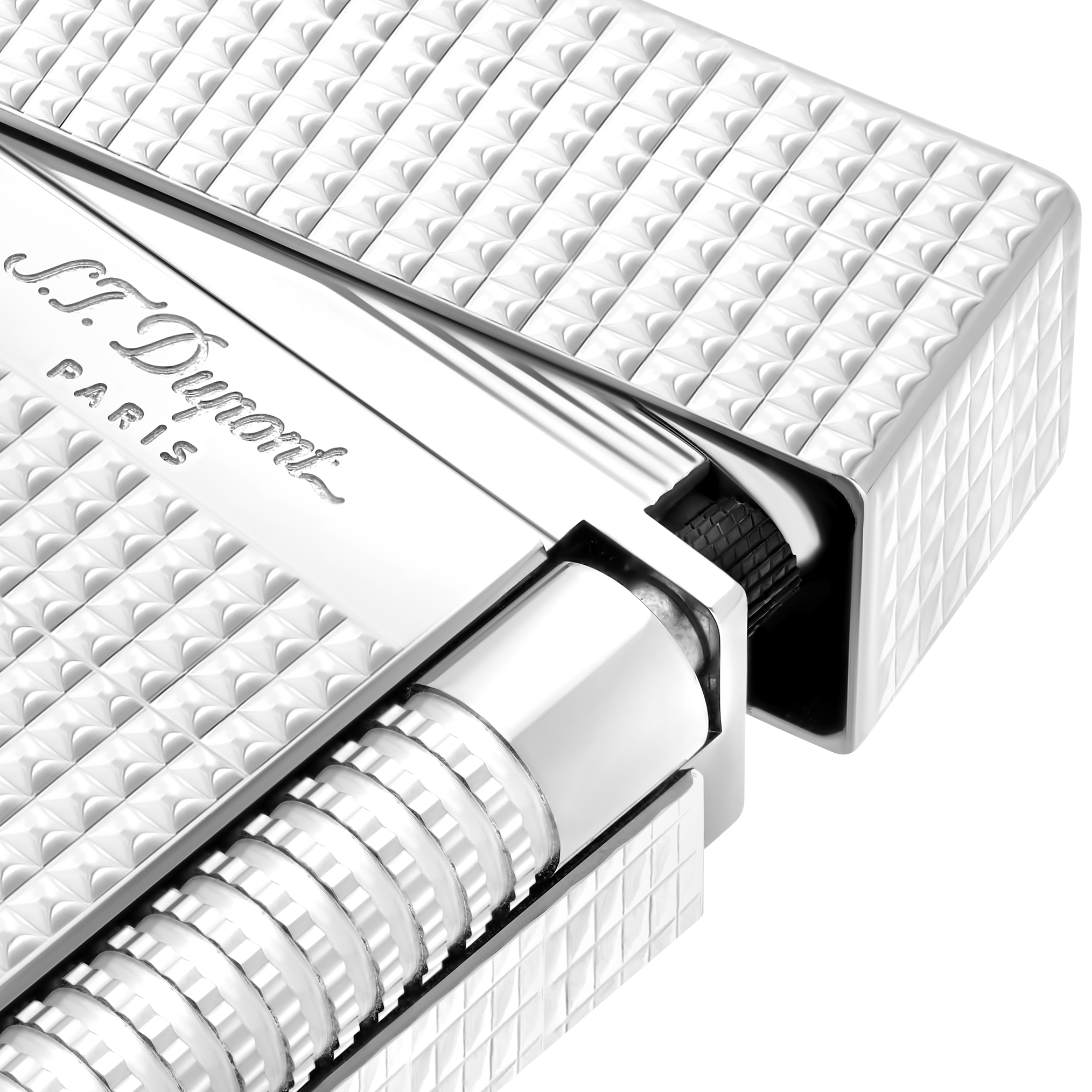 ST Dupont LE GRAND C23011 - Luxury Lighter Palladium | CSC Cigars