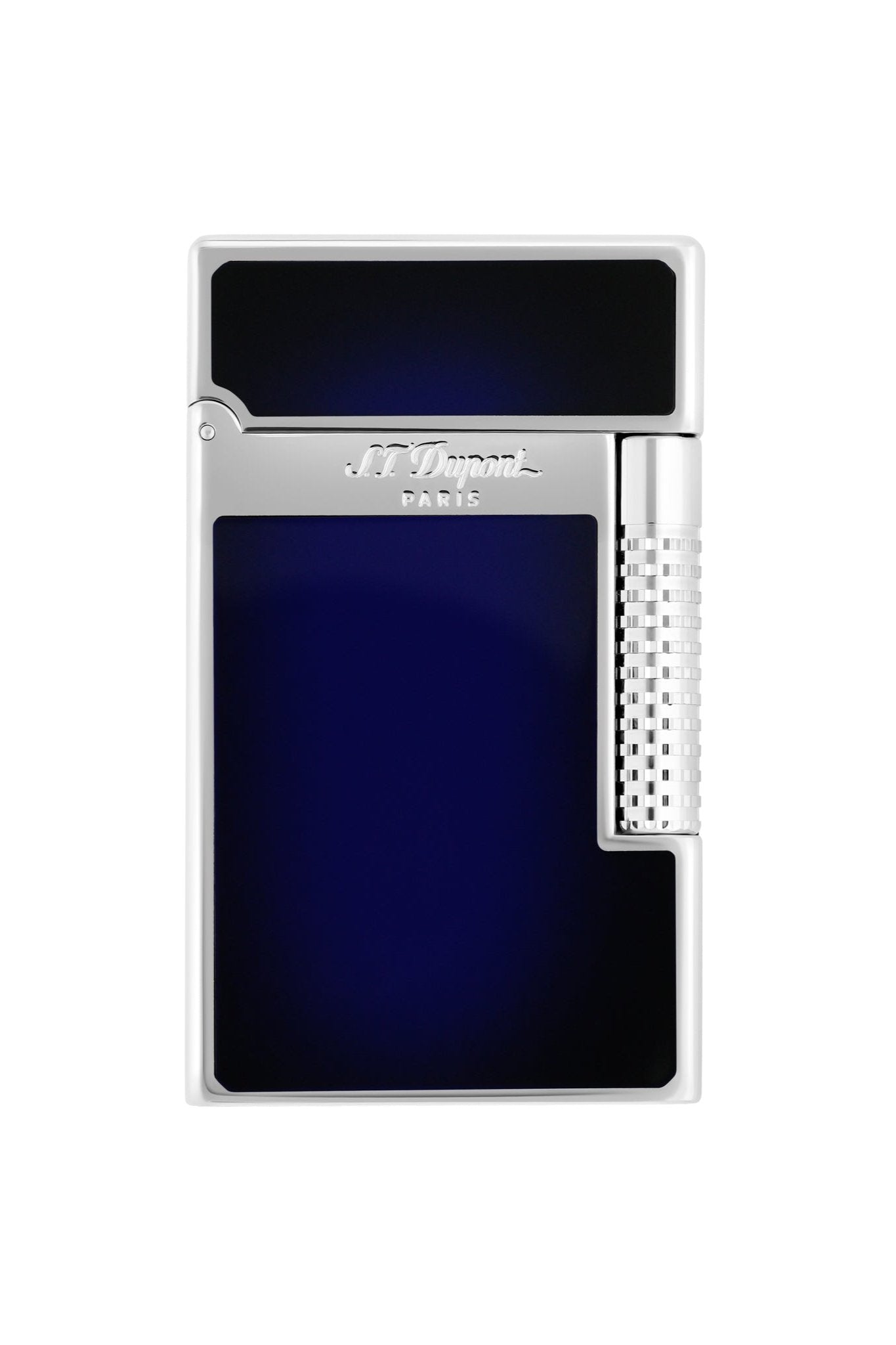 LE GRAND C23013 - ST Dupont Lighter Blue Lacquered Palladium | CSC Cigars