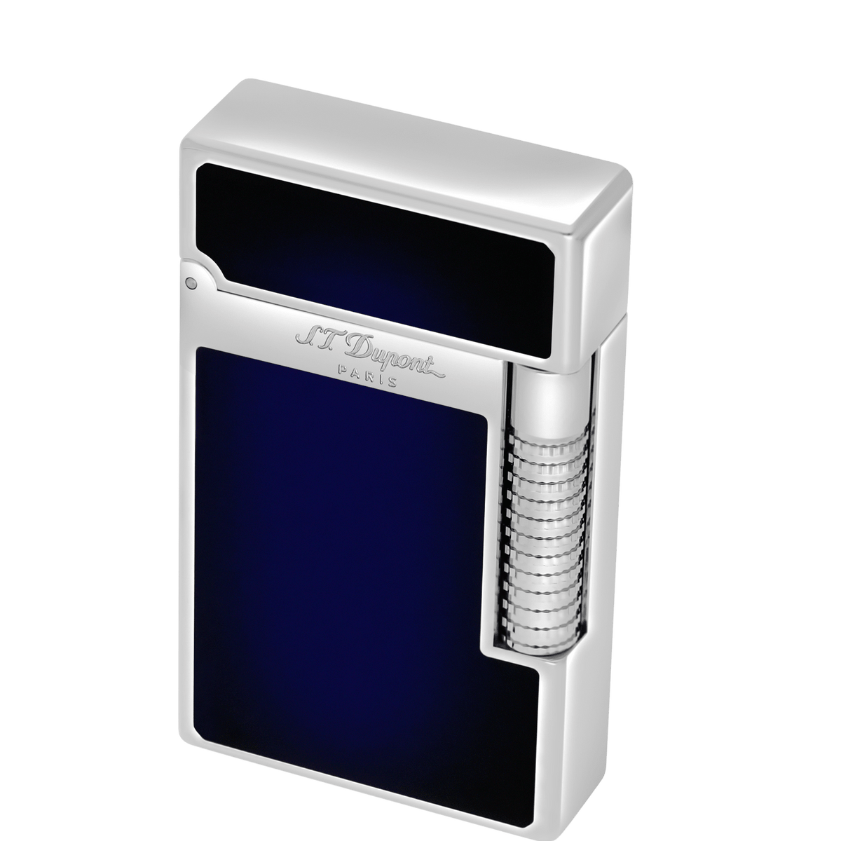 LE GRAND C23013 - ST Dupont Lighter Blue Lacquered Palladium | CSC Cigars
