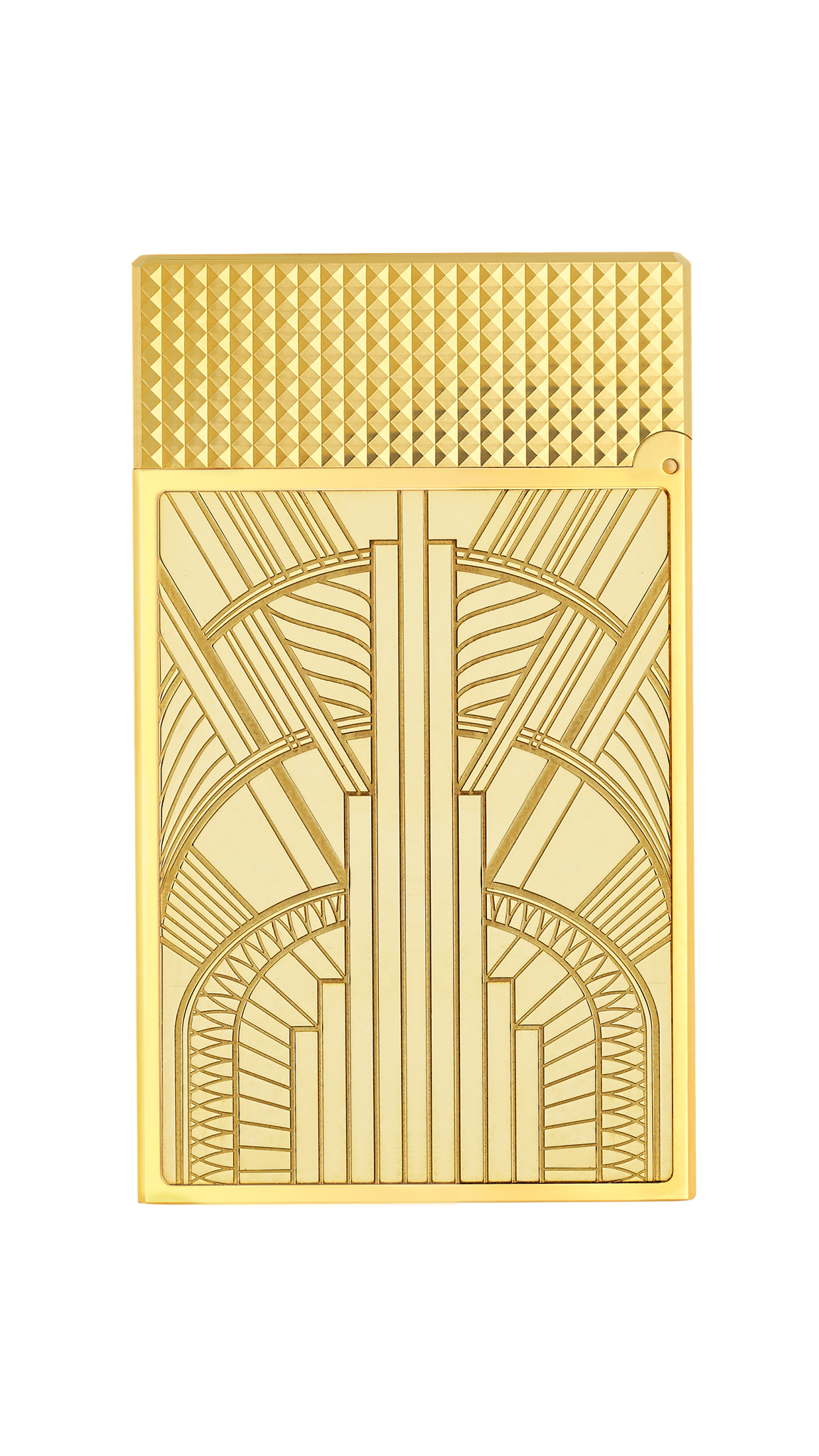 LE GRAND C23460 SKYLINE YELLOW GOLD Luxury Lighter - S.T. Dupont Paris | CSC Cigars