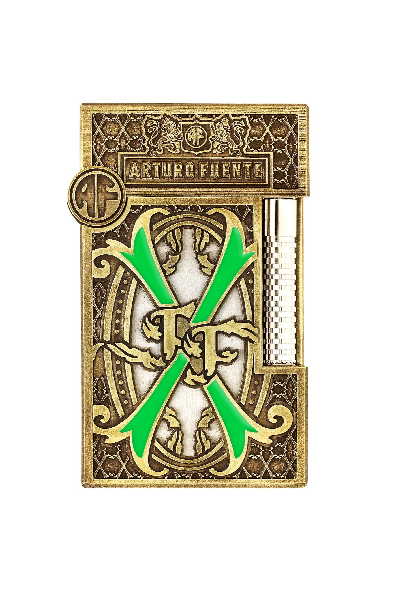LE GRAND C23064HC FUENTE Luxury Lighter Green - ST. Dupont x Arturo Fuente | CSC Cigars
