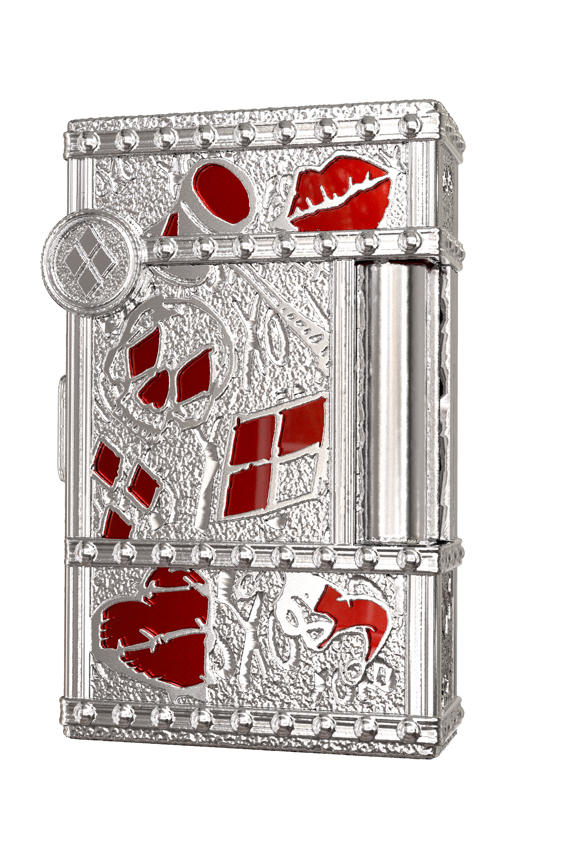 HARLEY 016498 Harley Quinn DC Comics Luxus-Feuerzeug - S.T. Dupont x Warner Bros | CSC Cigars