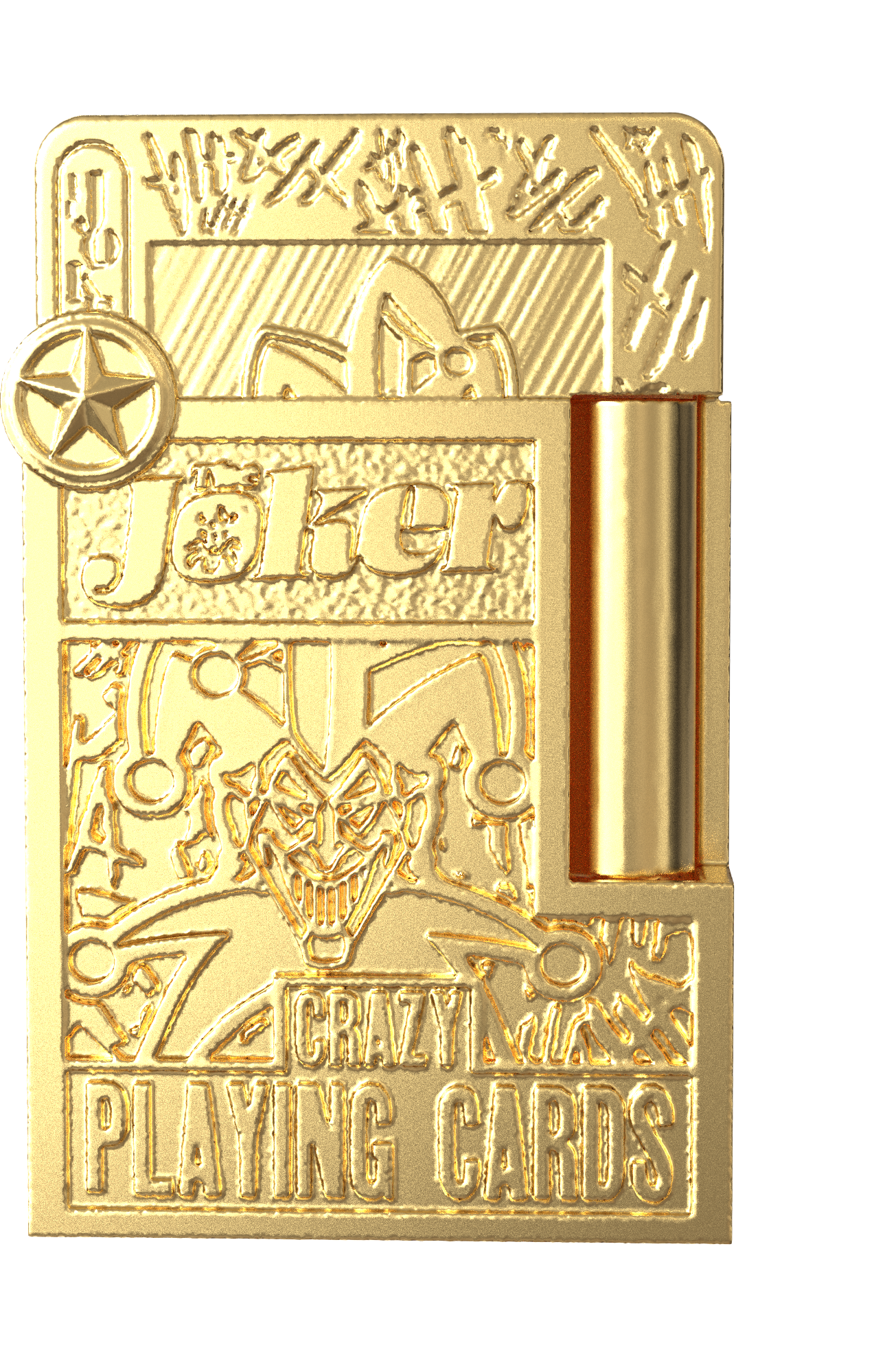 JOKER 016499 Joker DC Comics Luxus-Feuerzeug - S.T. Dupont x Warner Bros | CSC Cigars