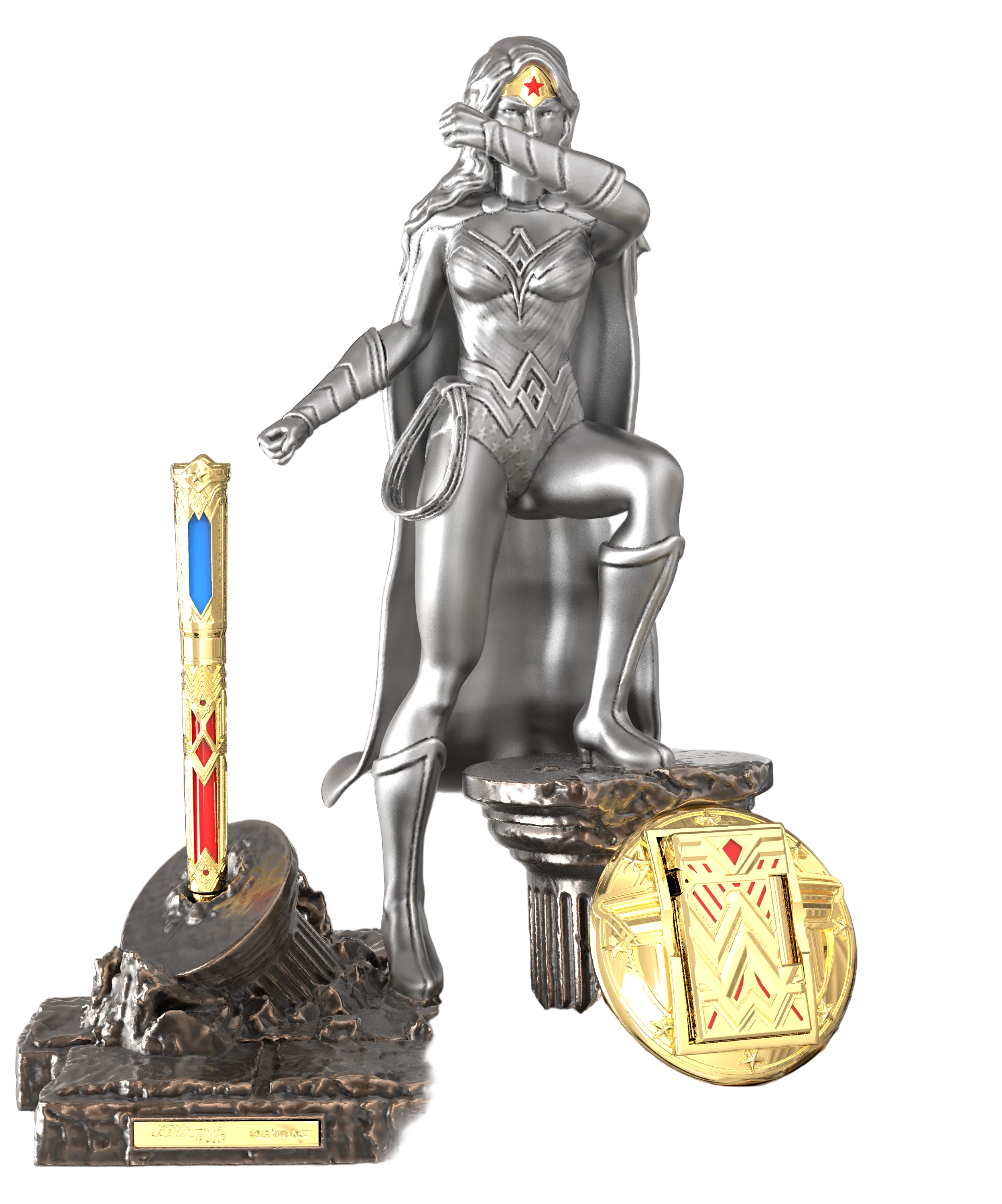 WONDER WOMAN C2WONDERWOMANHC DC Comics Deluxe Set - S.T. Dupont x Warner Bros | CSC Cigars