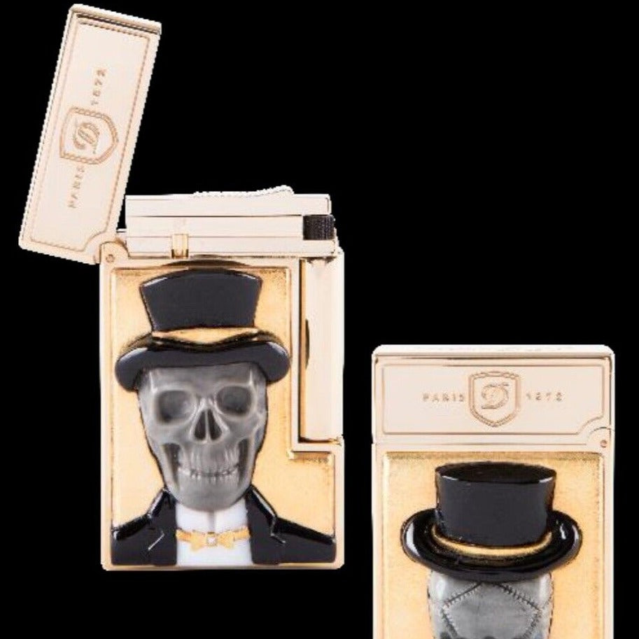 DANDY 016645S Dandy Skull Gemstone Luxury Lighter - ST Dupont Paris | CSC Cigars