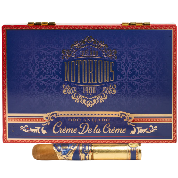 Notorious CRÈME DE LA CRÈME Premium Zigarre – Kiste und Einzelzigarren