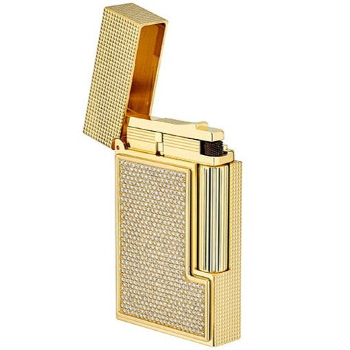 HIGH JEWELRY 016326 Diamond Ultra Exclusive Luxury Lighter - ST. Dupont Paris | CSC Cigars