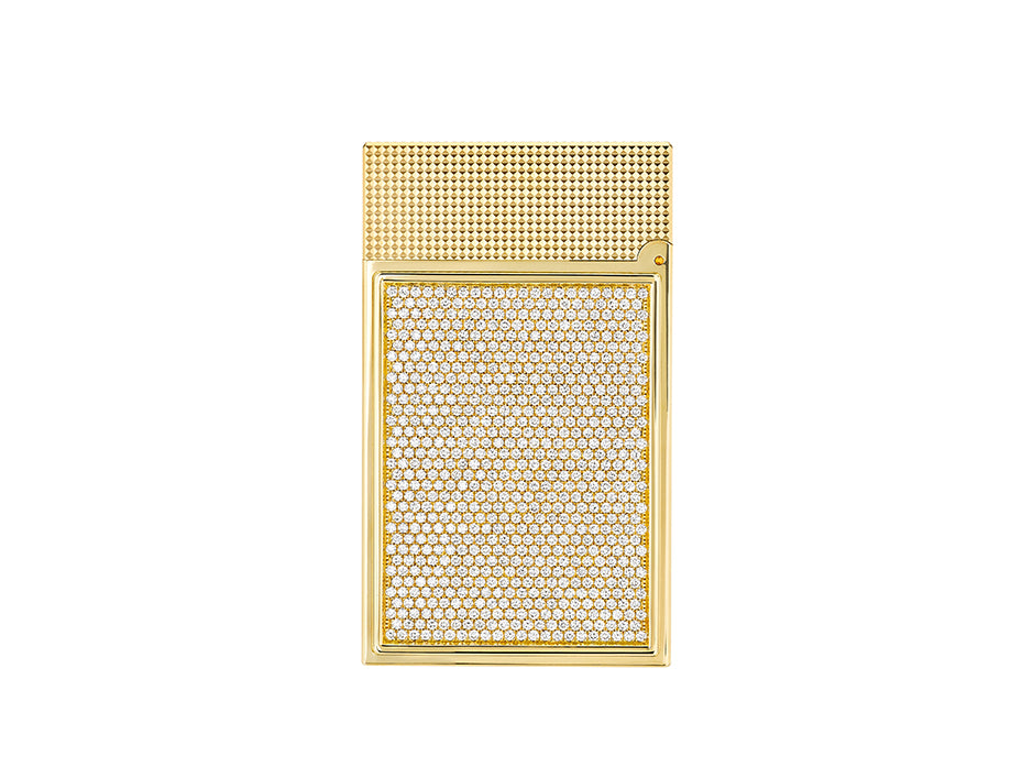 HIGH JEWELRY 016326 Diamond Ultra Exclusive Luxury Lighter - ST. Dupont Paris | CSC Cigars