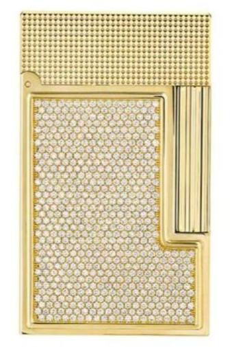HIGH JEWELRY 016326 Diamond Ultra Exclusive Luxury Lighter - ST. Dupont Paris | CSC Cigars