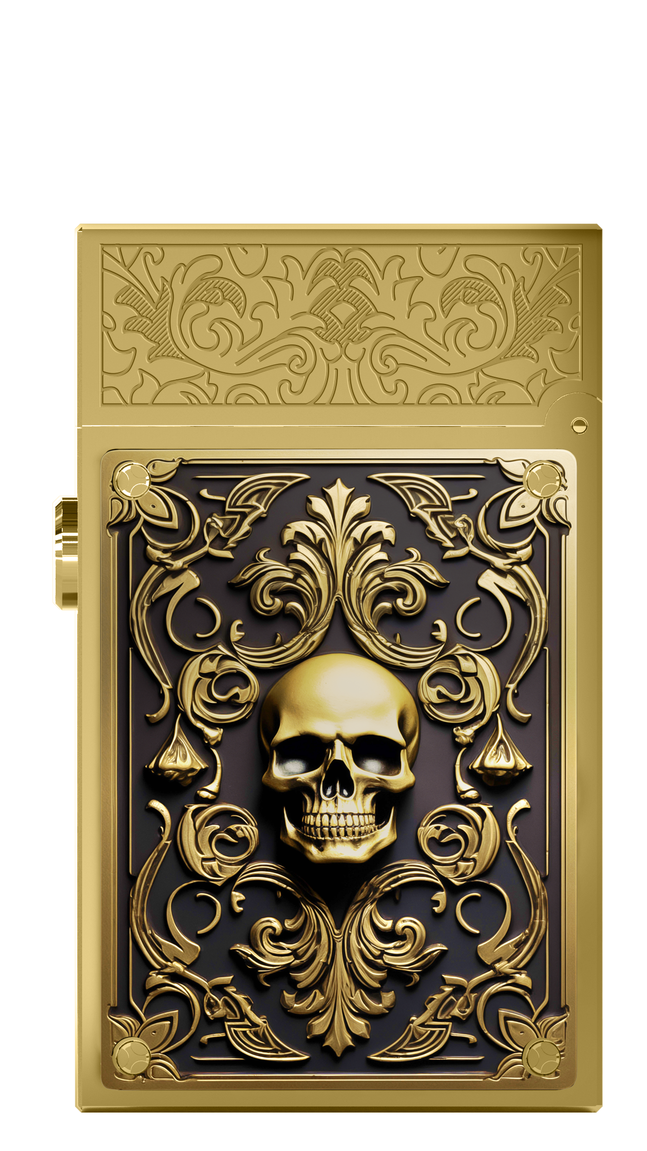 LUCKY SKULL H16005 Pocket Complication Luxus-Feuerzeug - S.T. Dupont Paris | CSC Cigars