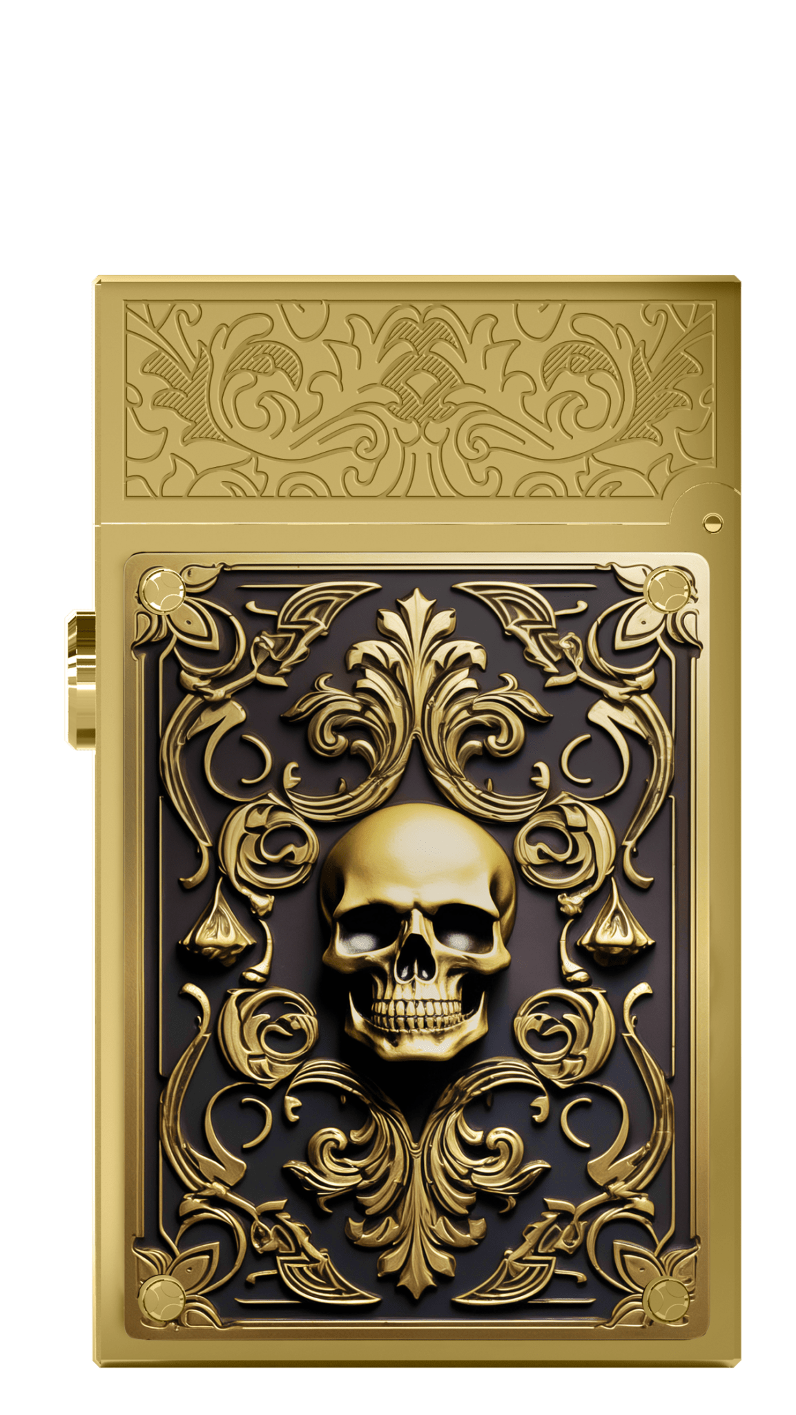 LUCKY SKULL H16005 Pocket Complication Luxury Lighter - ST Dupont Paris | CSC Cigars