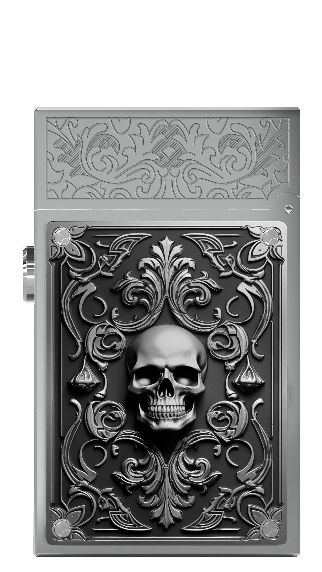 LUCKY SKULL H16005PHL Pocket Complication Luxus-Feuerzeug - S.T. Dupont Paris | CSC Cigars