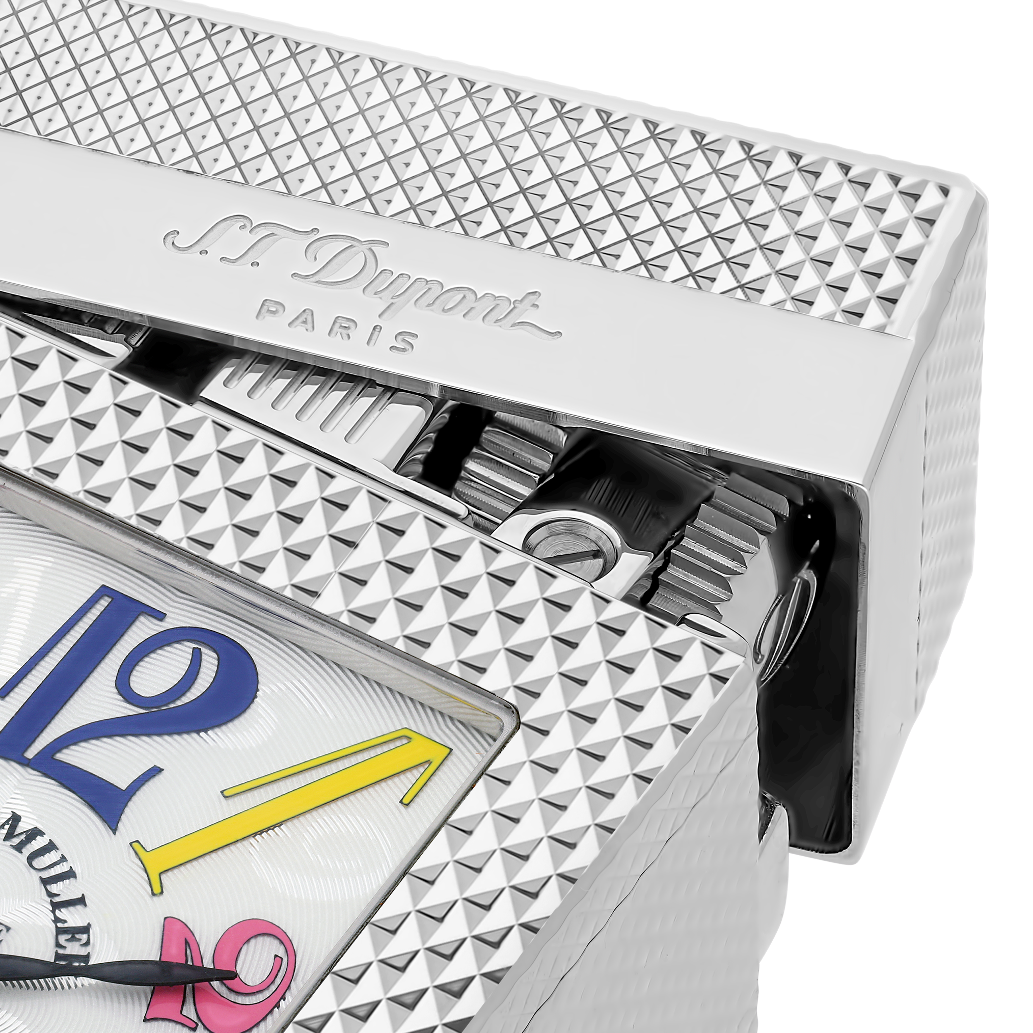 MASTER H16007 Franck Muller Blue Limited Edition Luxury Lighter - ST Dupont x Franck Muller | CSC Cigars