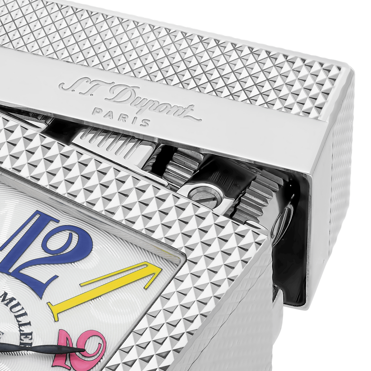 MASTER H16007 Franck Muller Blue Limited Edition Luxury Lighter - ST Dupont x Franck Muller | CSC Cigars
