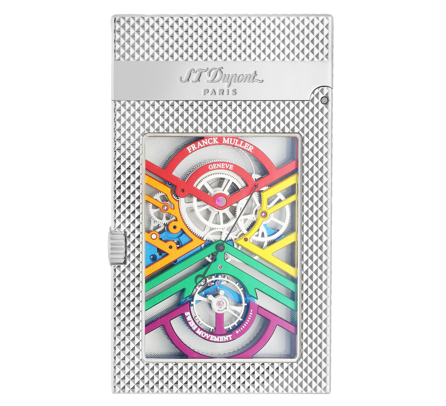 MASTER H16007 Franck Muller Blue Limited Edition Luxury Lighter - ST Dupont x Franck Muller | CSC Cigars