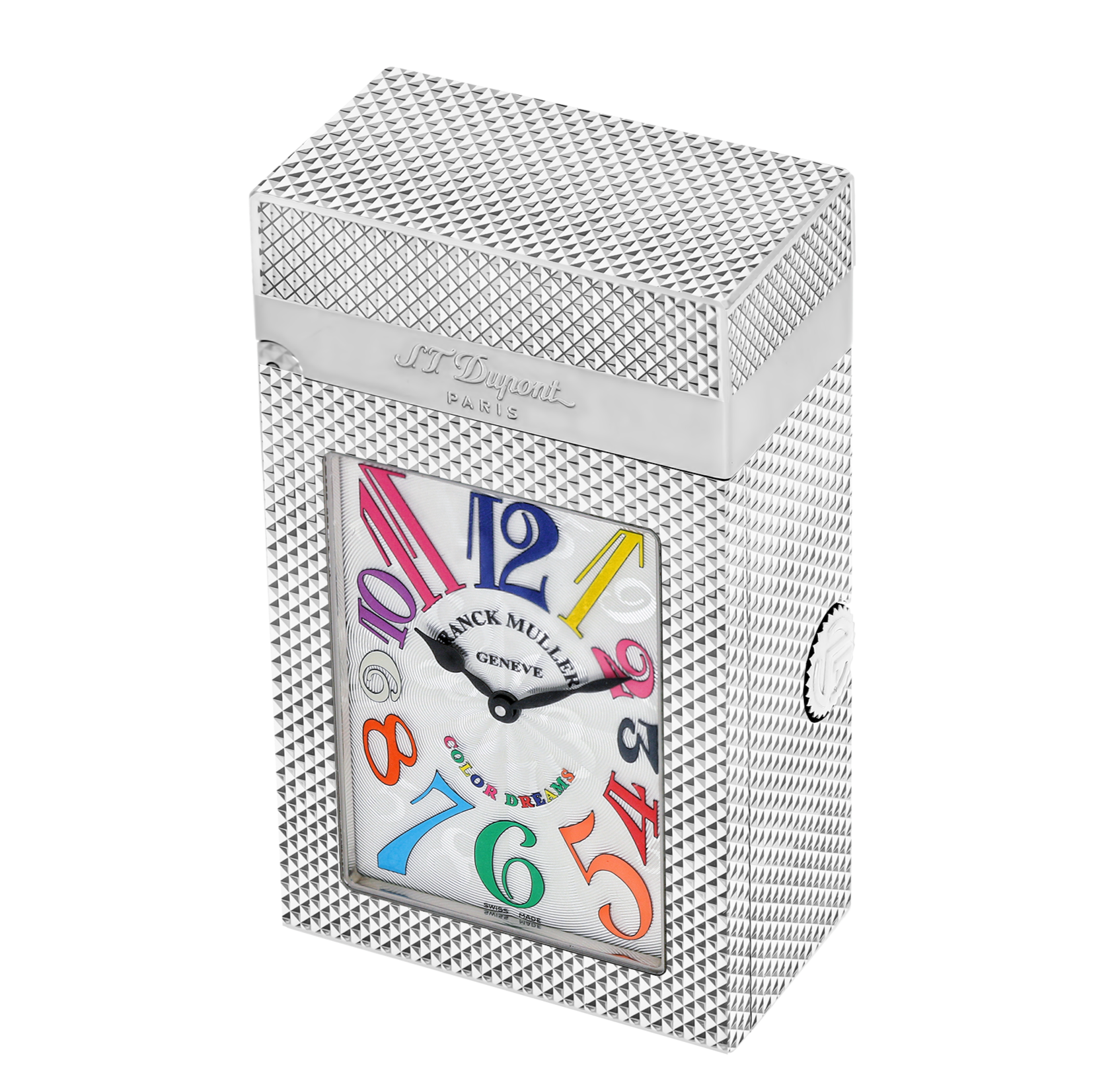 MASTER H16007 Franck Muller Blue Limited Edition Luxury Lighter - ST Dupont x Franck Muller | CSC Cigars