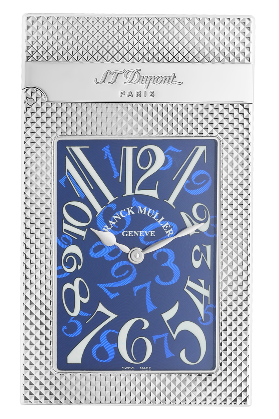 MASTER H16008 Franck Muller Black Luminova Limited Edition Luxury Lighter - ST Dupont x Franck Muller | CSC Cigars