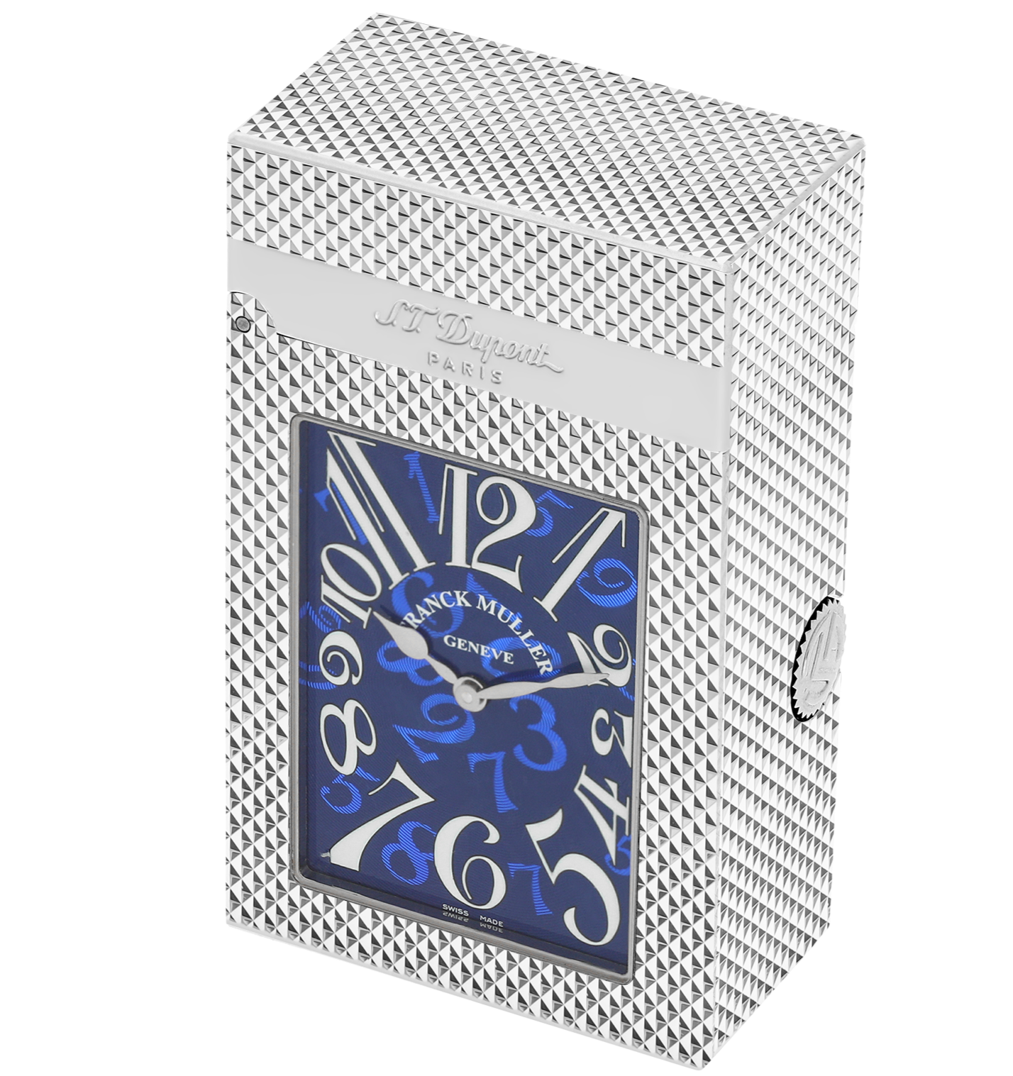 MASTER H16008 Franck Muller Black Luminova Limited Edition Luxury Lighter - ST Dupont x Franck Muller | CSC Cigars