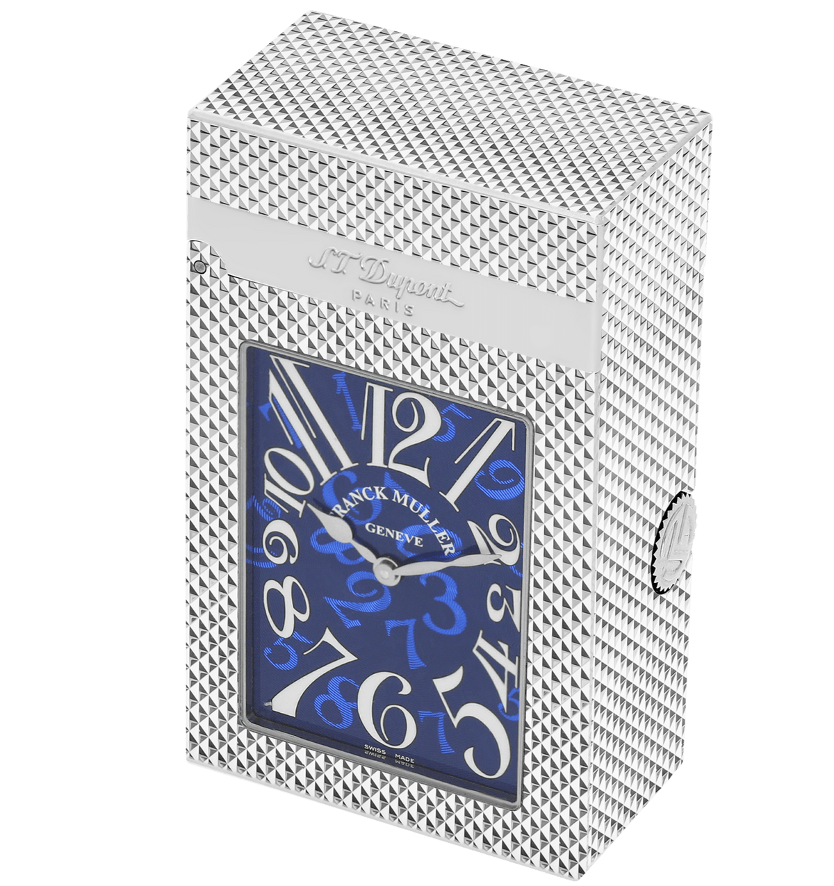 MASTER H16008 Franck Muller Black Luminova Limited Edition Luxury Lighter - ST Dupont x Franck Muller | CSC Cigars