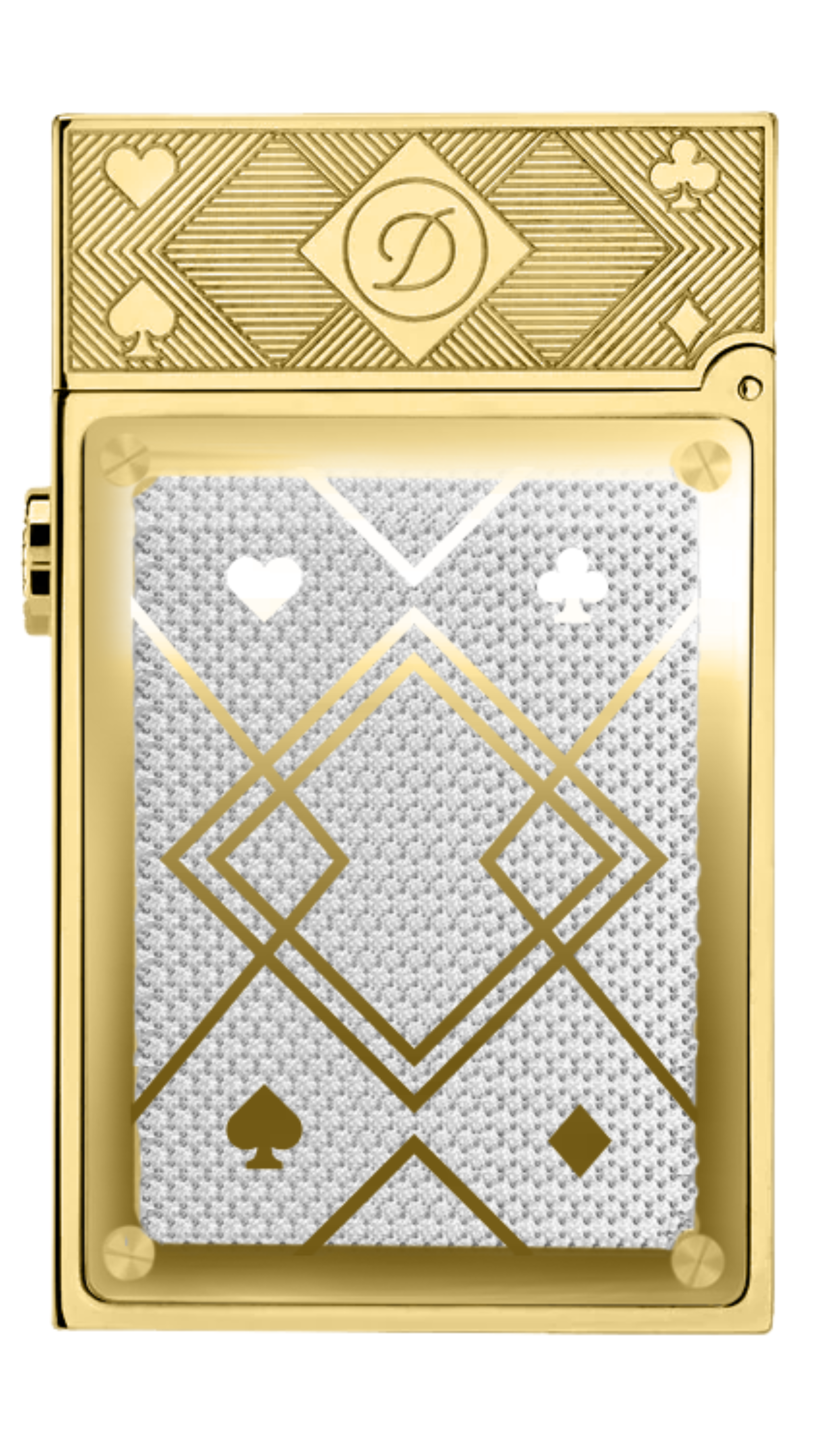 CASINO 016358 Pocket Complication Yellow Gold Luxury Lighter - ST. Dupont Paris | CSC Cigars