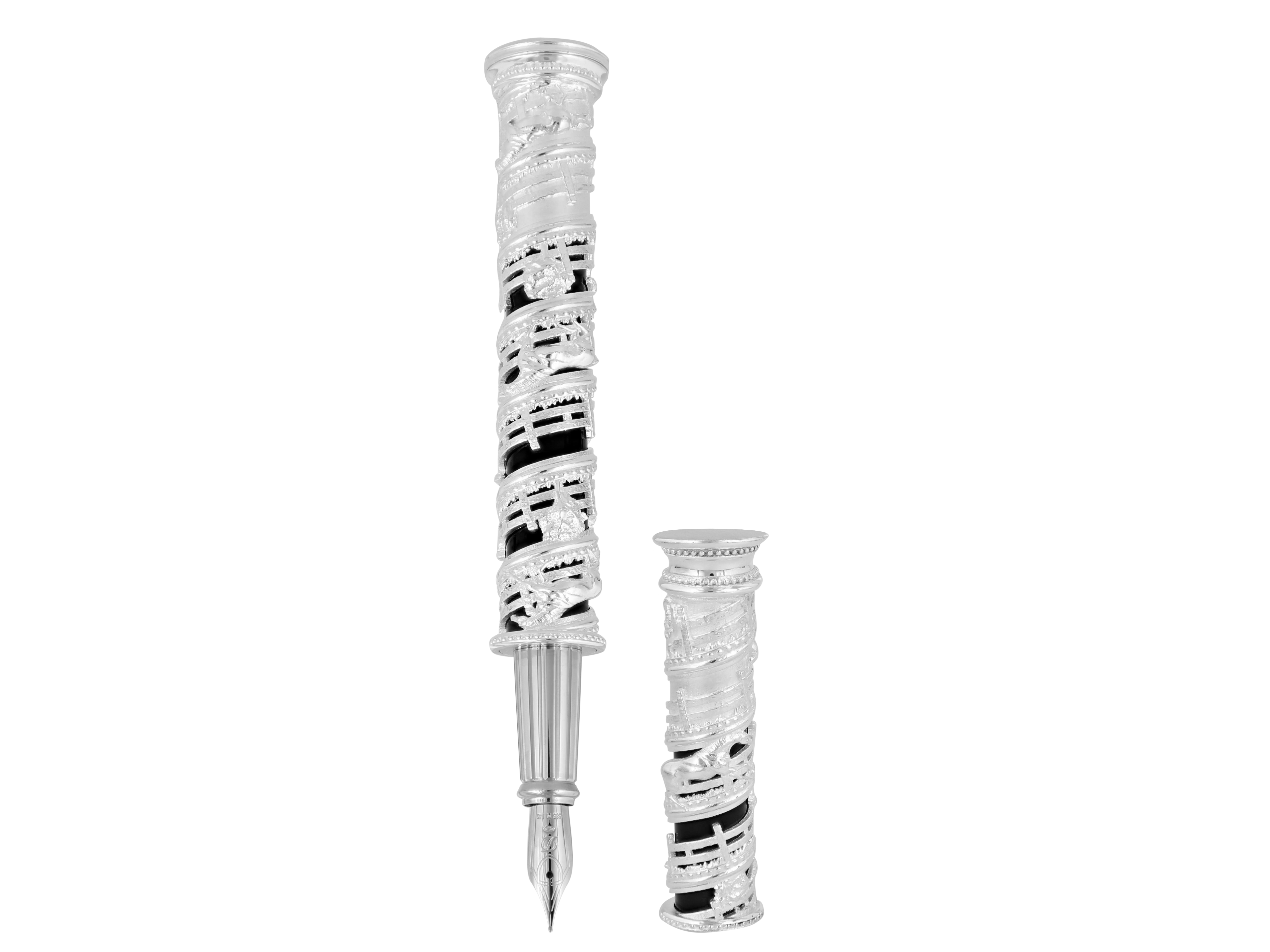 HORSE 241356PAL Year of the Horse Palladium Luxury Ballpoint Pen - ST Dupont Paris | CSC Cigars