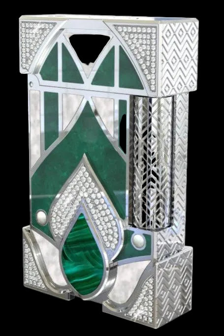 HIGH JEWELRY 016489 Maharaja Smaragd Rubin Weißgold Luxus-Schreibgerät - S.T. Dupont Paris | CSC Cigars