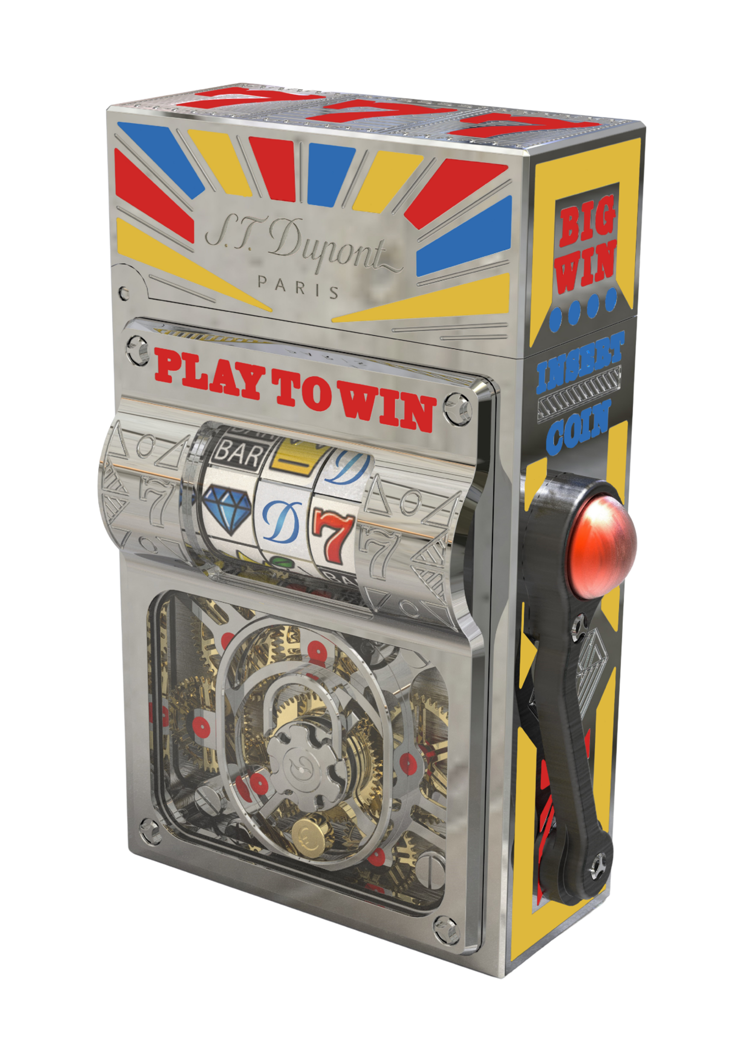 JACKPOT MULTICOLOR J16020ML LACQUER VERSION Luxus-Feuerzeug - S.T. Dupont Paris | CSC Cigars