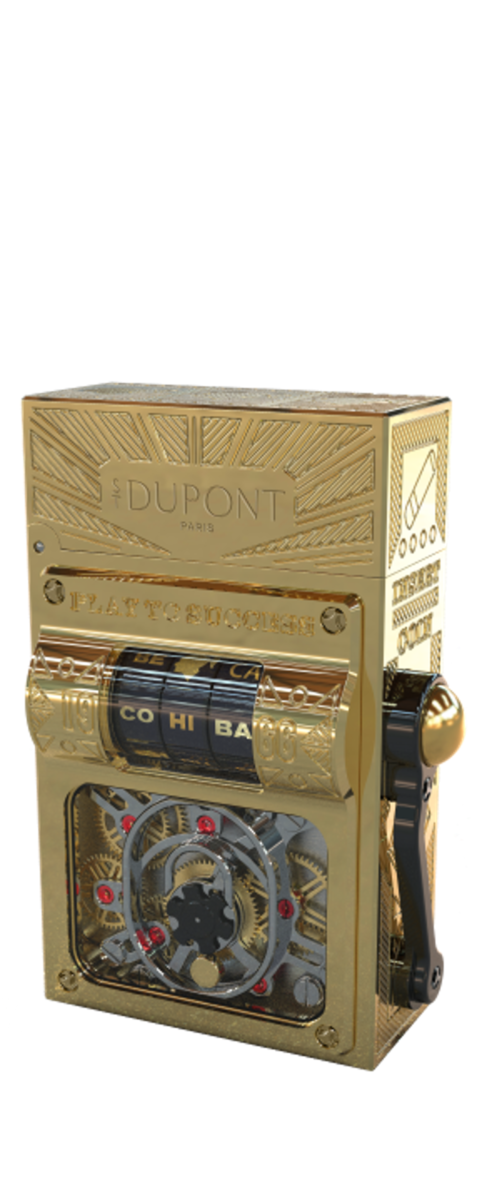 S.T. Dupont Complication Cohiba Gold H16021 – Limitiertes Luxus-Feuerzeug