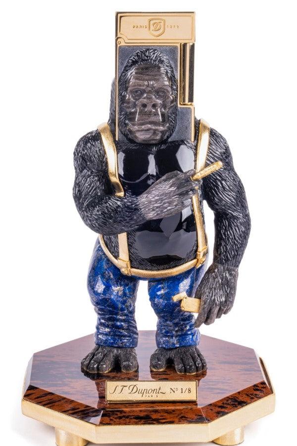 MISTER K 016448 Ultra Exclusive Gorilla Gemstone Luxury Lighter - ST Dupont Paris | CSC Cigars