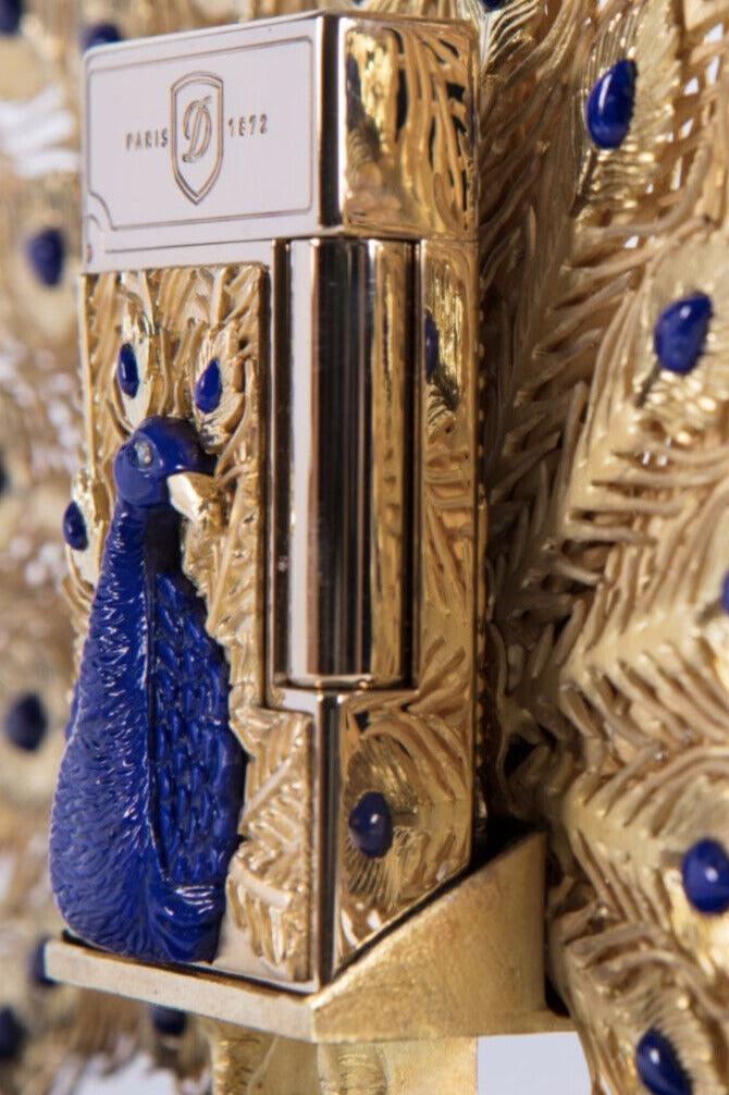 PEACOCK 016768S Peacock Gemstone Luxury Lighter - ST. Dupont Paris | CSC Cigars