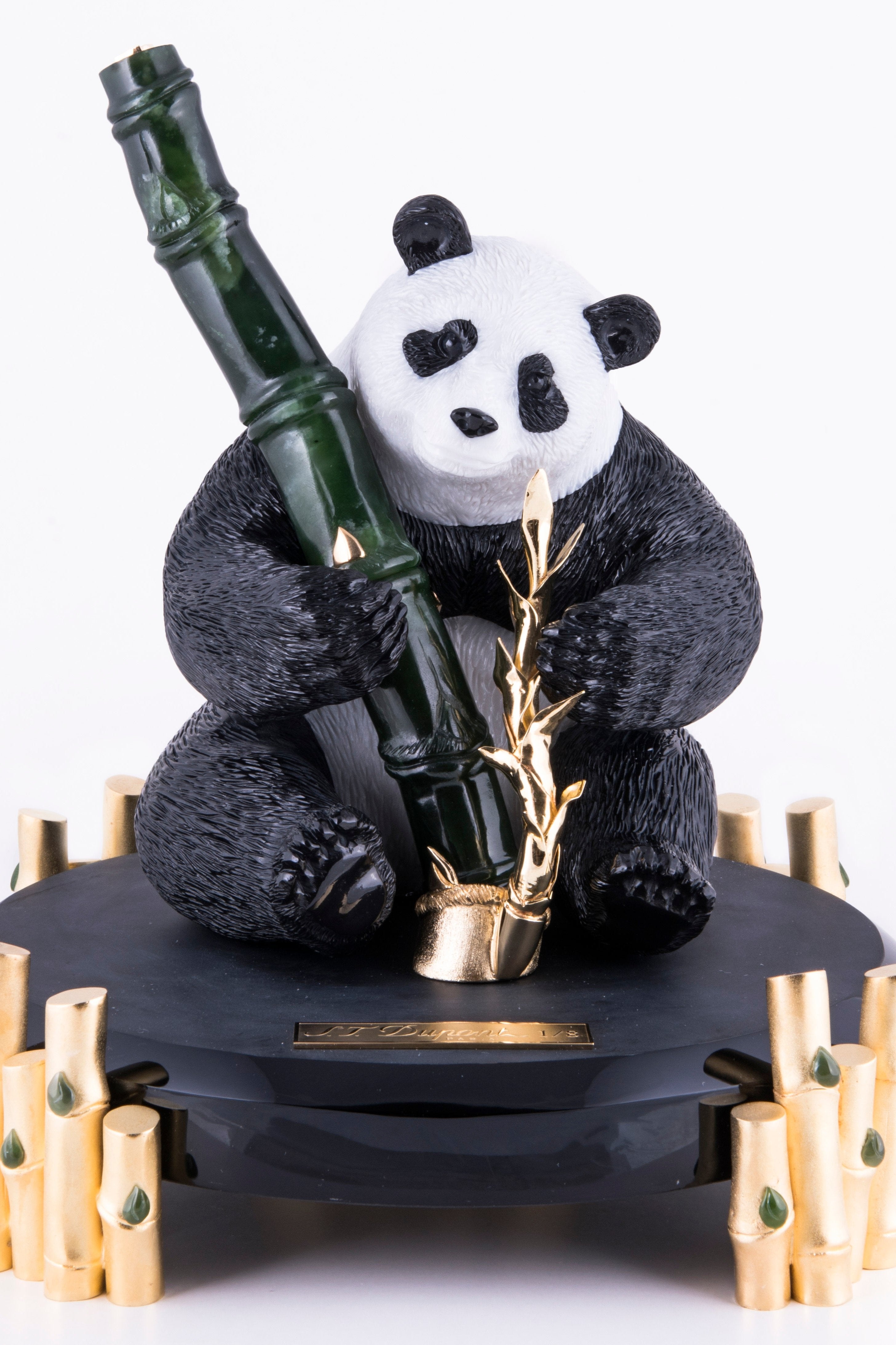 PANDA 240817 Panda Bamboo Gemstone Luxury Fountain Pen - ST Dupont Paris | CSC Cigars