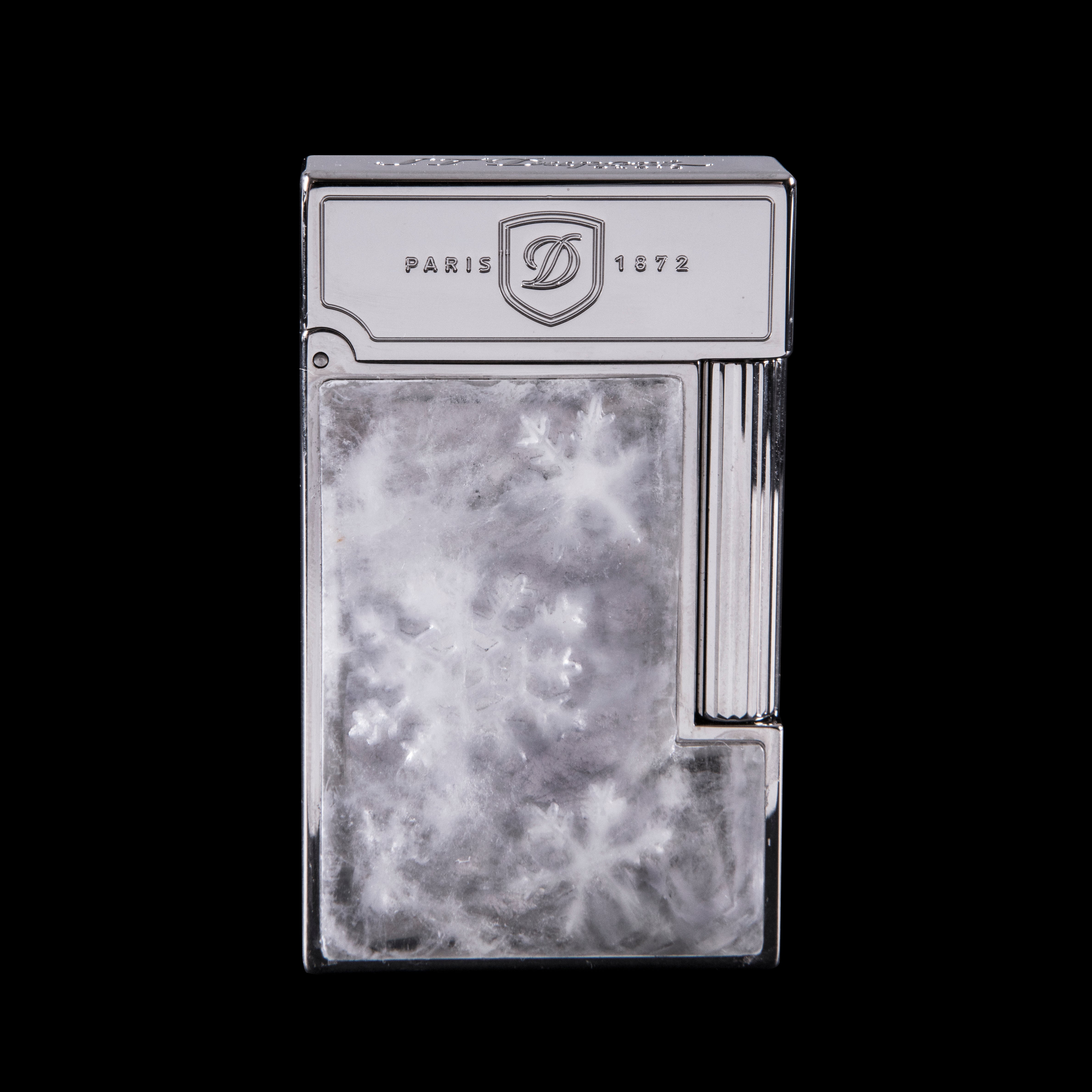 SEASON EGG 016769 Fabergé Winter Egg Gemstone Luxury Lighter - ST Dupont Paris | CSC Cigars