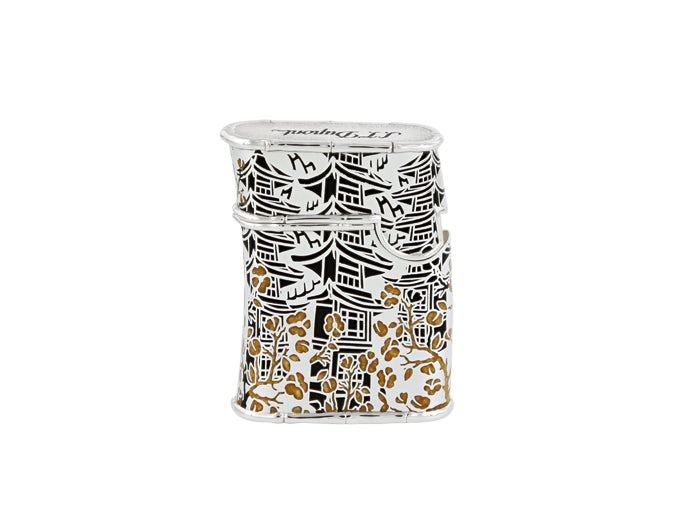 TATTOO SAMURAI 016612 Lighter Silver-Black - S.T. Dupont | CSC Cigars