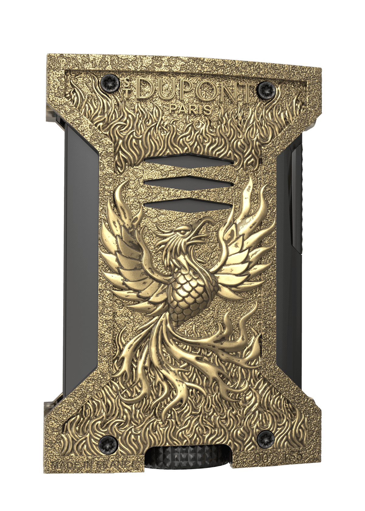 LUCKY SKULL H16005PHL Pocket Complication Luxury Lighter - ST Dupont Paris | CSC Cigars