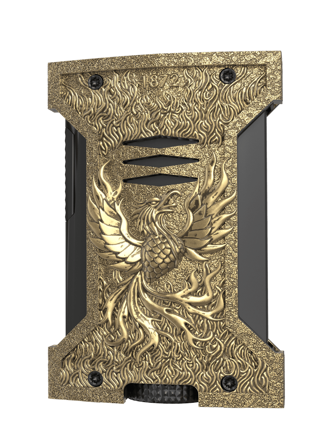 LUCKY SKULL H16005PHL Pocket Complication Luxury Lighter - ST Dupont Paris | CSC Cigars