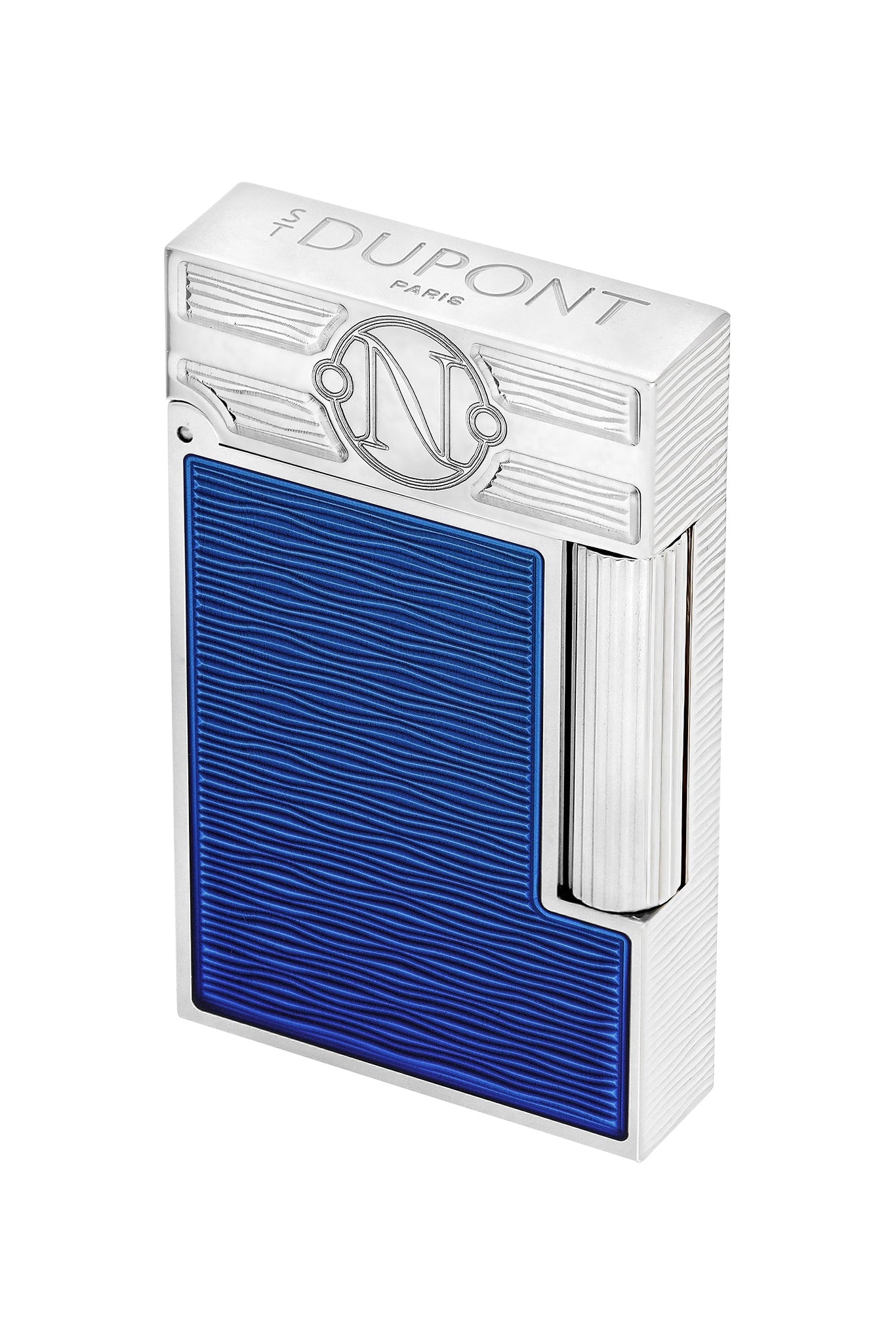 C16051CL Line 2 Lighter 20,000 Miles Blue Gulf Stream - ST Dupont | CSC Cigars