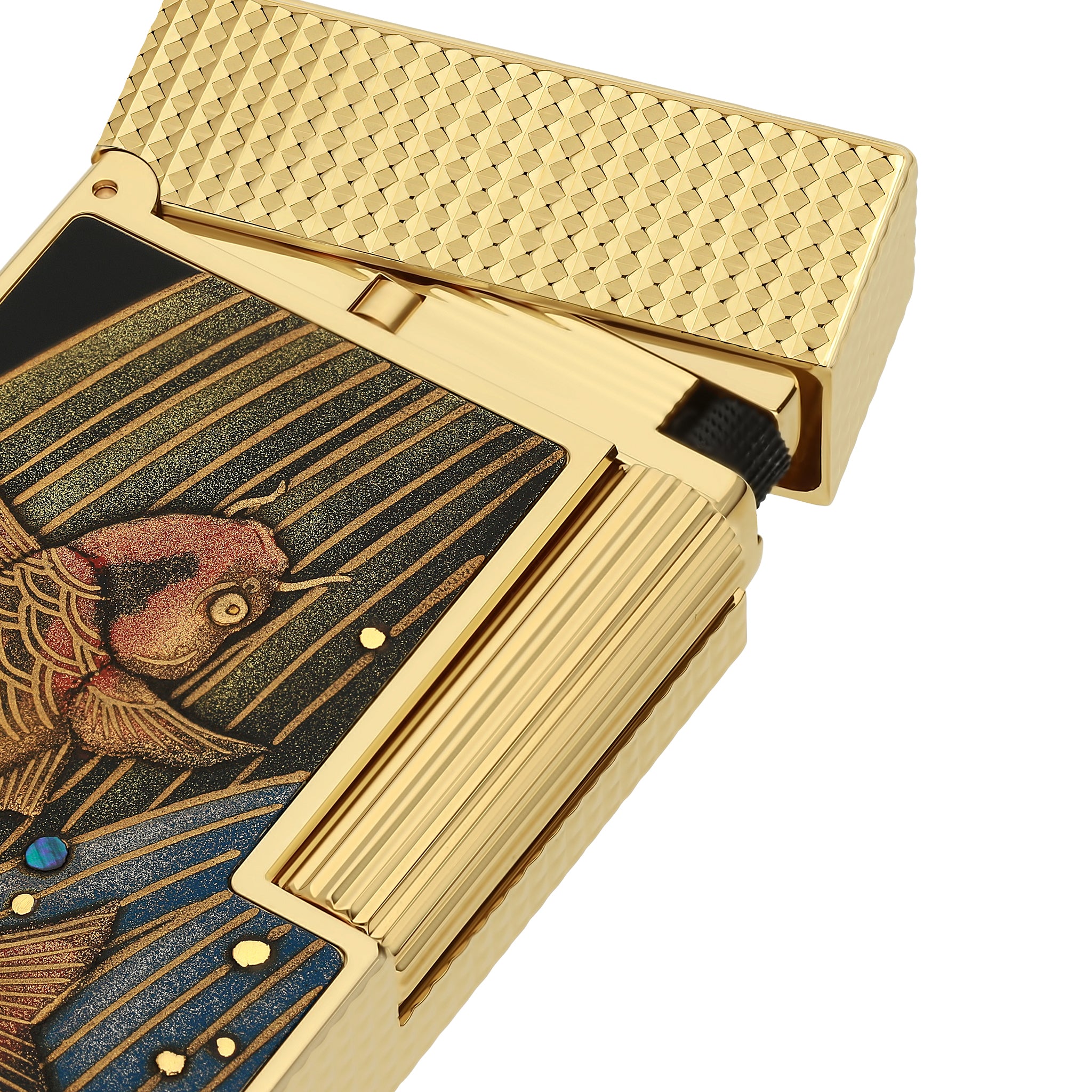 LIGNE 2 C16155 Maki-E Toryumon Luxus-Feuerzeug - S.T. Dupont Paris | CSC Cigars