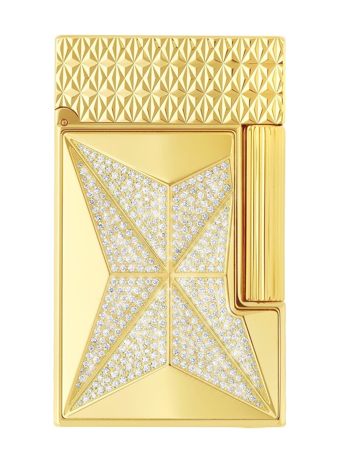 DIAMONDS FIRE - X Gold C16979 Luxury Lighter - S.T. Dupont Paris | CSC Cigars