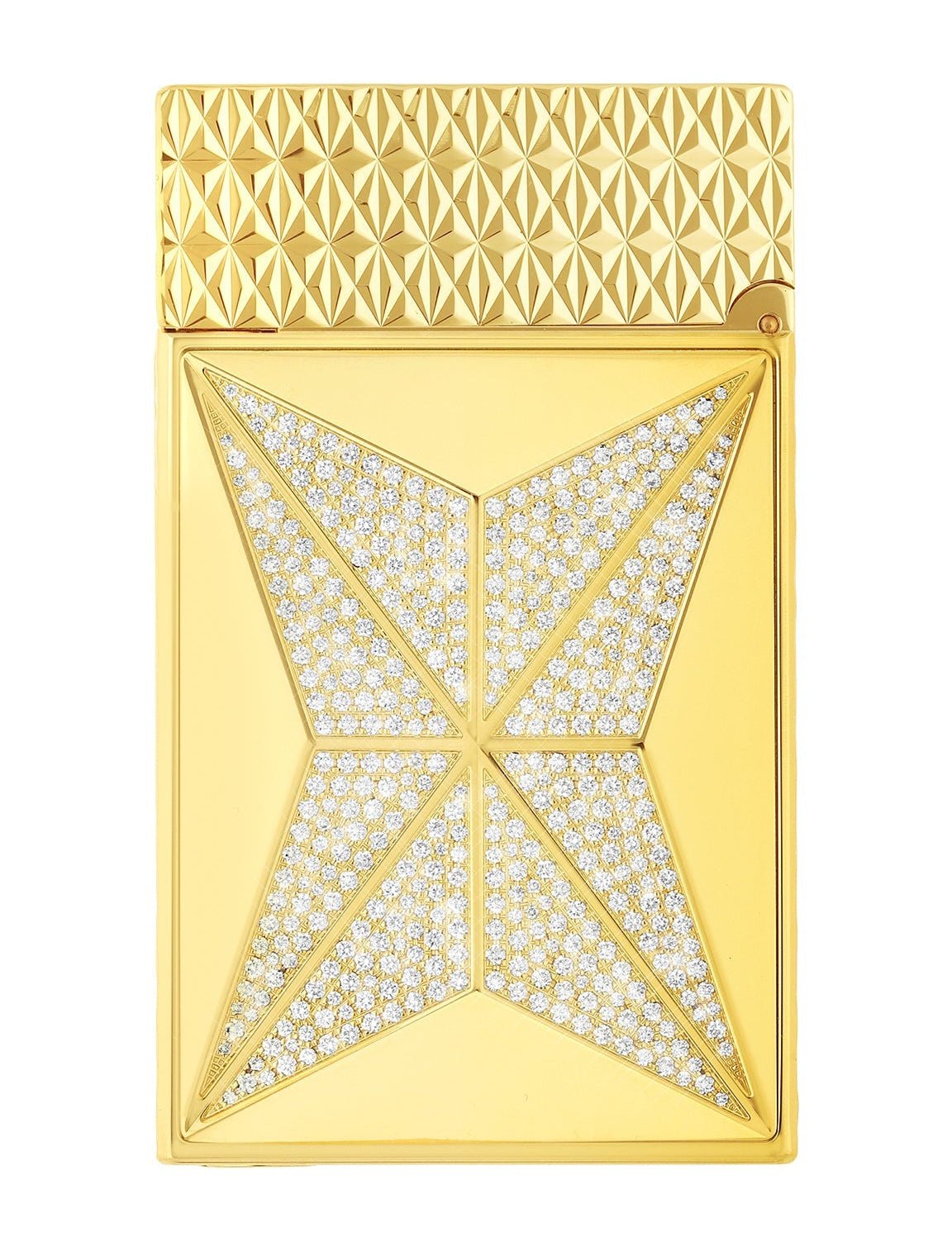 DIAMONDS FIRE - X Gold C16979 Luxury Lighter - S.T. Dupont Paris | CSC Cigars