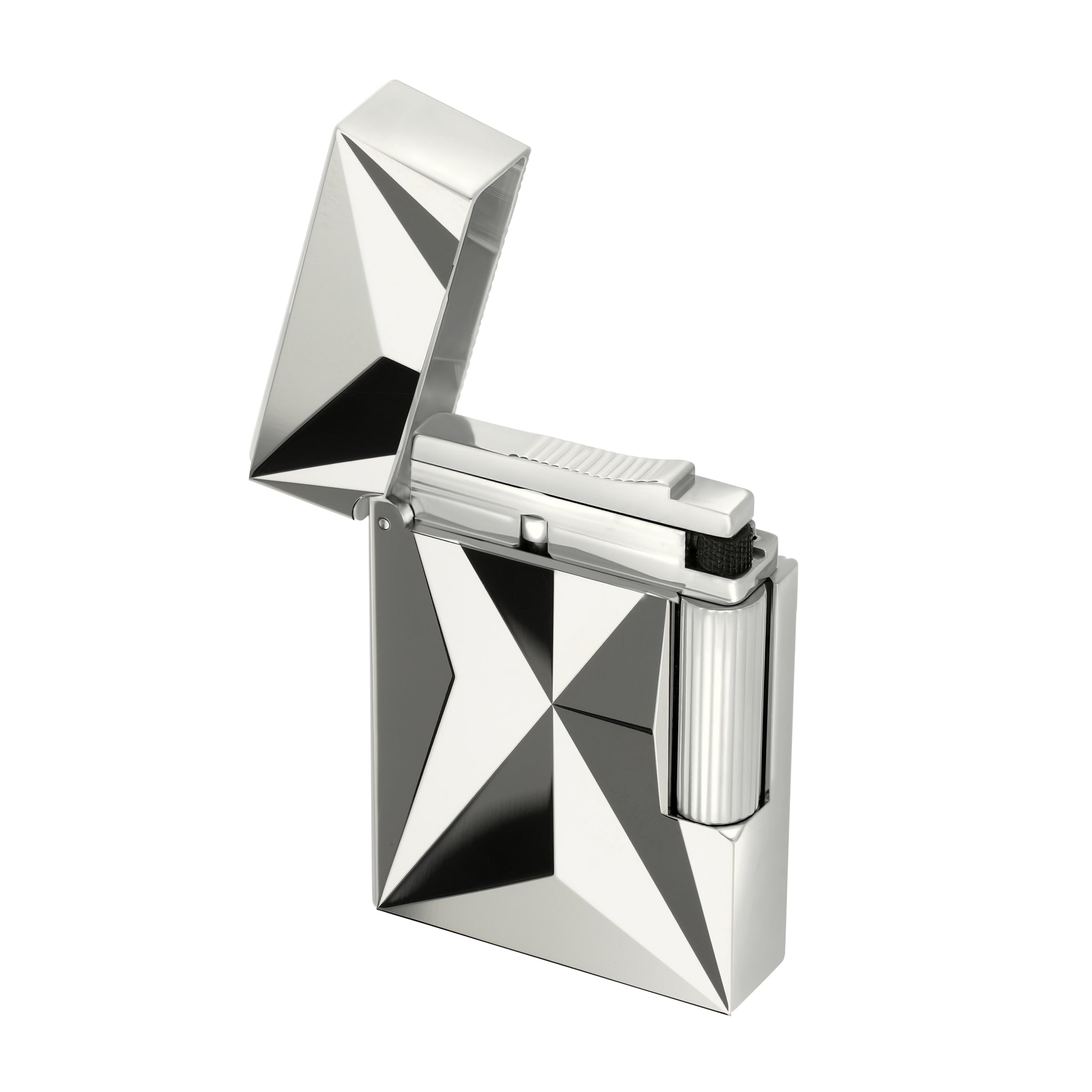 ST Dupont FIRE X C18610 - Luxury Lighter Palladium 3D | CSC Cigars