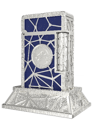 LE GRAND C23033PI Zodiac Fische Blau – 18K Gold Luxus-Feuerzeug - S.T. Dupont Paris | CSC Cigars
