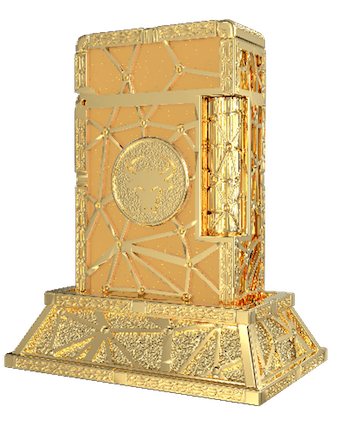 LE GRAND C23031TA Zodiac Stier – 18K Gold Luxus-Feuerzeug - S.T. Dupont Paris | CSC Cigars
