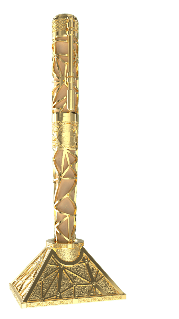 LE GRAND C23031TA Zodiac Stier – 18K Gold Luxus-Feuerzeug - S.T. Dupont Paris | CSC Cigars