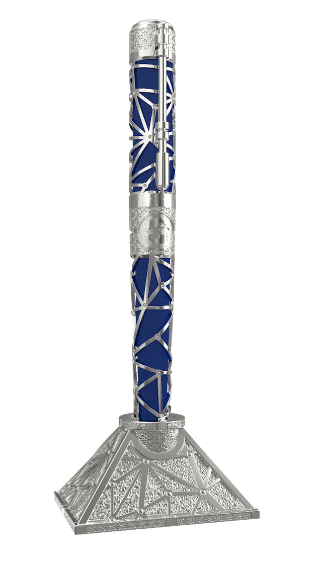 LE GRAND C23033PI Zodiac Fische Blau – 18K Gold Luxus-Feuerzeug - S.T. Dupont Paris | CSC Cigars