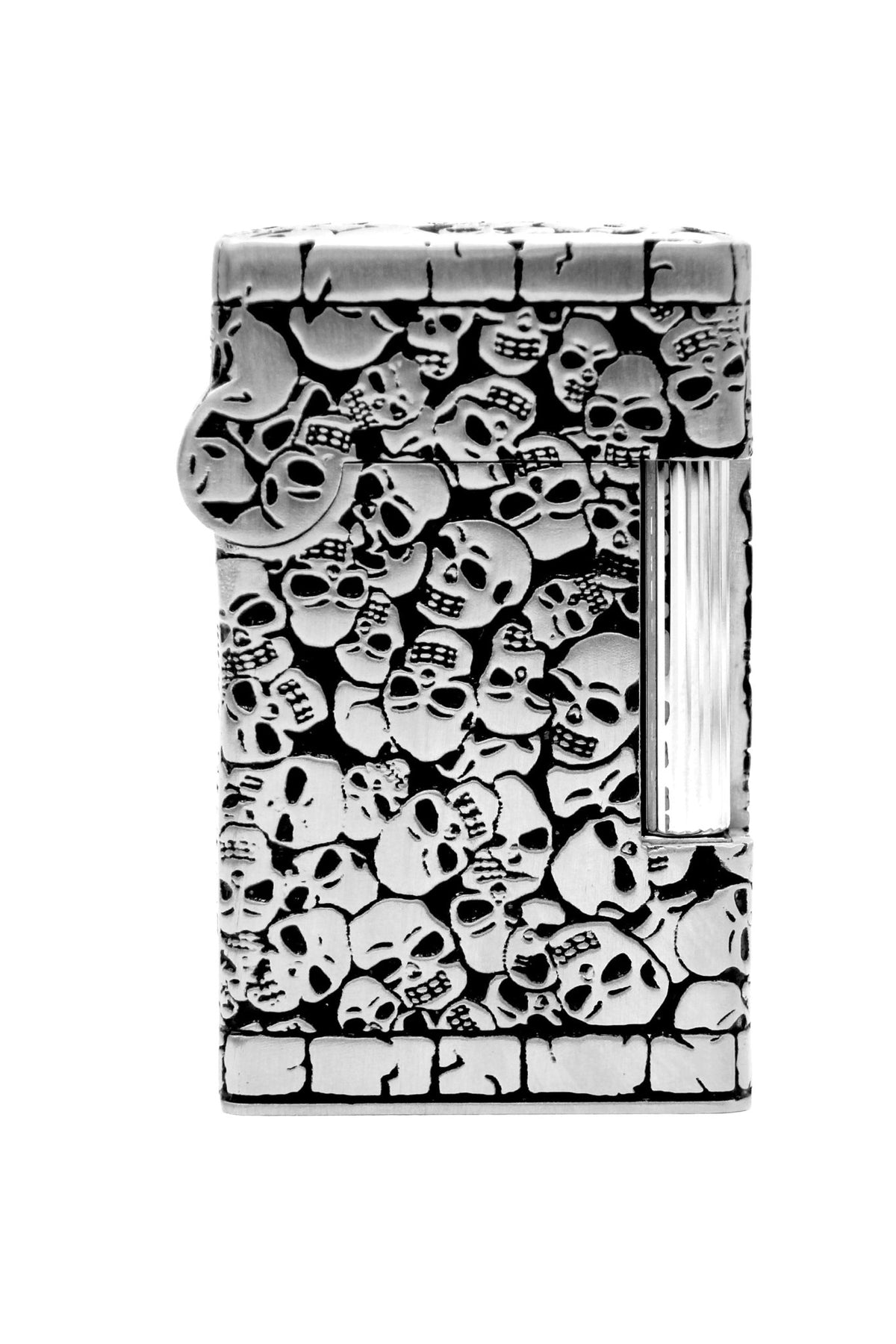 TATTOO KATAKOMBEN 016608PAL Feuerzeug Silber - S.T. Dupont | CSC Cigars