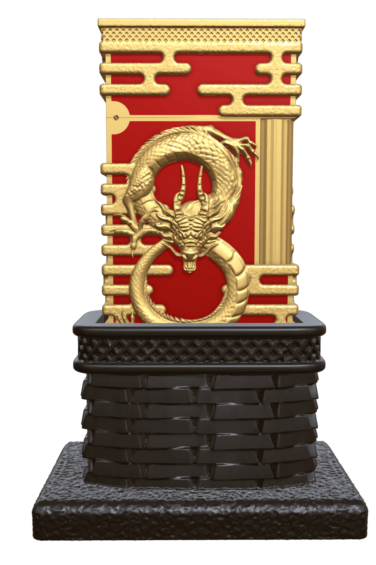 DRAGON 016646 Luxury Lighter - ST Dupont Paris | CSC Cigars
