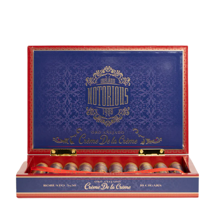 Notorious CRÈME DE LA CRÈME Premium Zigarre - Handgefertigt | CSC Cigars